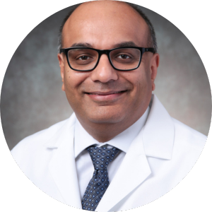 Friendly headshot of Dr. Dholaria